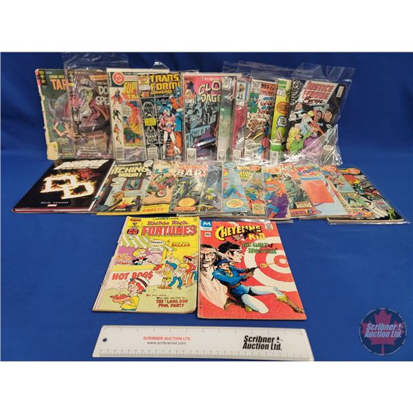 Comic Books (23) : Marvel, DC, & Gold Key  Incl.  - Superman - Captain America - Kull - ETC!
