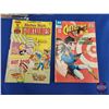 Image 4 : Comic Books (23) : Marvel, DC, & Gold Key  Incl.  - Superman - Captain America - Kull - ETC!