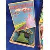 Image 9 : Vintage Games (5) : - Popeye - Disney Mastermind - Funnyface Skillball - Coast Defense Gun - Monopol