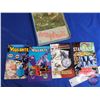 Image 17 : Comic Books (125) & Scrapbook w/ Newspaper Comic Clippings : Large Variety  -