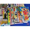 Image 3 : Comic Books (125) & Scrapbook w/ Newspaper Comic Clippings : Large Variety  -