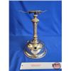 Image 2 : Nickel Plated Gas Lamp (Missing Pieces) (Measures : 14"H)