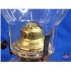 Image 6 : Coal Oil Lamp : Queen Mary Burner (Total Height w/Chimney : 16"H)