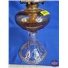 Image 5 : Coal Oil Lamp : White Flame Burner (Total Height w/Chimney  : 17-1/2"H)