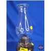 Image 7 : Coal Oil Lamp : White Flame Burner (Total Height w/Chimney  : 17-1/2"H)