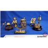 Image 2 : Franklin Mint Egyptian Museum Figure Collection (8) (Tallest Measures : 5"H)