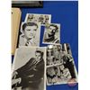 Image 2 : Vintage Postcards, Photos & Autographs  (Autographs Incl. Desi Arnaz, Dale Robertson, Etc!) (Framed 