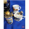 Image 14 : Variety Group :  - Oriental Jewelry Boxes  - Cufflinks - Hair Clippers - Scissors - Shaving Cups - E
