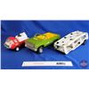 Image 2 : Pressed Steel Toys (3) : - Nylint Truck - Tonka Pumper Truck - Tonka Car Hauler Trailer