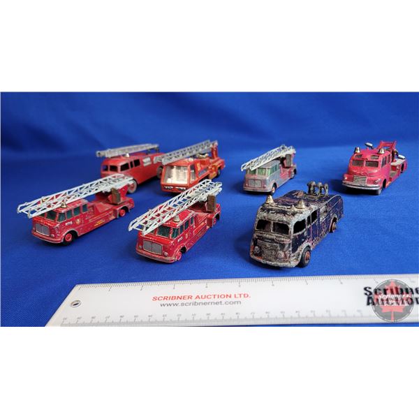 Dinky Toys & Matchbox Fire Trucks (7)