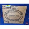 Image 8 : Butter Crate w/ Milk Bottles (7) (Quart & Pint) (Crate Measures : 11"H x 13-1/2"W x 13-1/2"D)