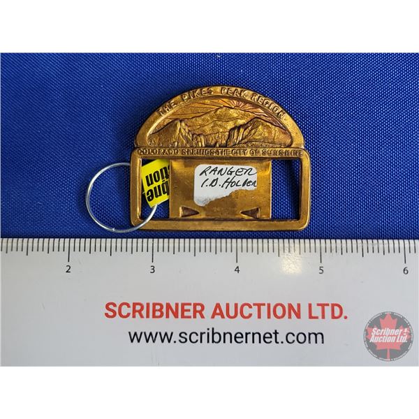 Ranger ID Holder : Colorado Springs Pikes Peak Region (Measures : 1-3/4"H x 2-1/4"W)