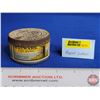 Image 1 : Cut Plug Tobacco Tin : Bulwark (Paper Label) (Measures : 1-1/2"H x 2-1/2"Dia)