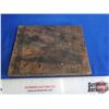 Image 2 : Printing Press Plate : Of Old Time Auction Sale (Measures : 6"H x 7-3/4"W x 1"D)