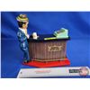 Image 1 : Drinker's Saving Bank : Japan (Battery Operated) (Untested) (Missing Beer Bottle) (Measures : 9-1/4"
