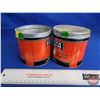 Image 2 : Tobacco Tins (2) : Sir Walter Raleigh (Both Measures : 4"H x 4-1/4"Dia)