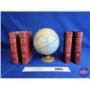 Image 2 : World Globe w/ Encyclopedia of Automobile & Engineering (Vol. 1-4) (c.1916)