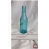 Image 2 : Coca-Cola Bottle : Blue Glass (c.1910's) (Measures : 7-3/4"H)