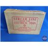 Image 29 : Marx Electric Train : Engine & (9) Cars ("O" Scale) (Box Measures : 3-1/2"H x 15-1/2"W 11"D)