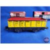 Image 25 : Variety of Engines (4) w/ Train Cars (5) & Sections of Track ("O" Gauge)