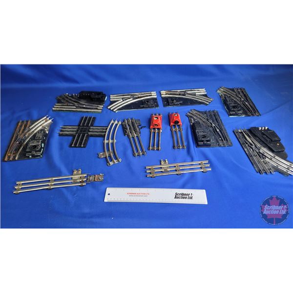Variety of Lionel Track & Switches ("O" Gauge)