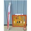 Image 1 : Coca-Cola Umbrella & Bottle Opener Display (Display Measures : 21"H x 23-1/2"W)
