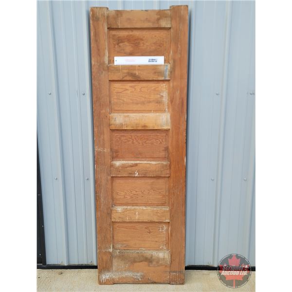 Wood Panel Door Slab (Measures : 73"H x 24"W)