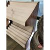 Image 3 : Wooden Magazine/Book Rack (Measures : 55"H x 48"W x 22"D)