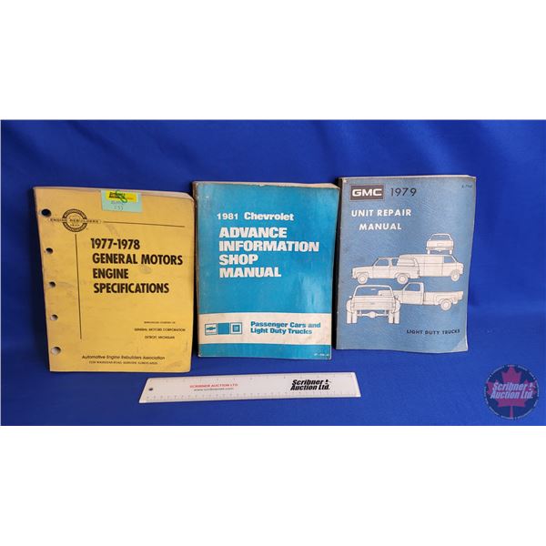 General Motors Manuals (3) : 1977/1979/1981