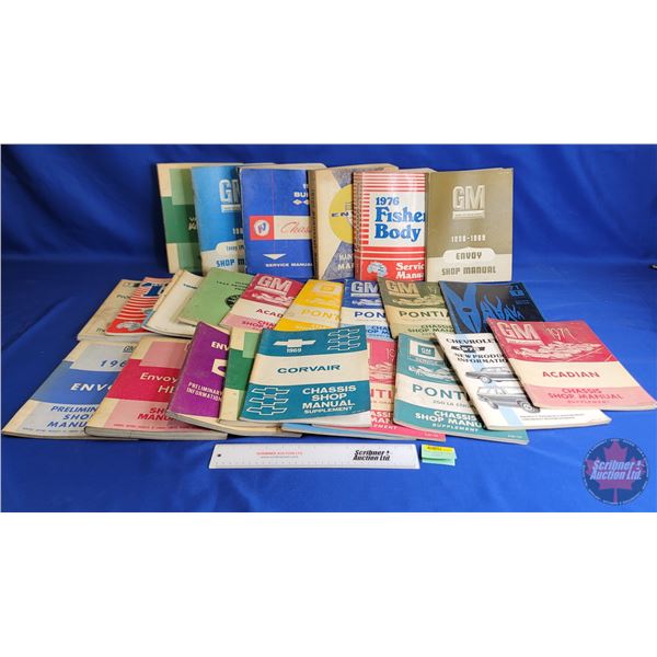 General Motors Shop Manuals (26) : 1960's-1970's (Various Models)