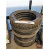 Image 1 : Variety of 19"/21" Car Tires (8) (5) Have Spare Tire Rings