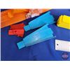 Image 3 : Matchbox Superfast Race Track Kit w/ (4) Cars & Extra Track (Case Measures : 3-1/2"H x 24-1/2"W x 8"