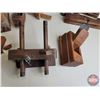 Image 8 : Canadian Butter Wooden Crate w/ Variety of Antique Wood & Moulding Planes (13) & Stanley Marking Gau