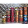 Image 2 : Oil Cans (11) : ESSO  (All Measure : 6-1/2"H x 4"Dia)