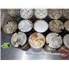 Image 3 : Oil Cans (11) : ESSO  (All Measure : 6-1/2"H x 4"Dia)