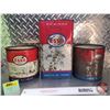 Image 2 : Oil Cans (3) : ESSO - Grease Pails (2) (Partially Full) - F-Style Can (1Gal)