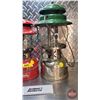 Image 2 : Coleman Lanterns (2) w/ Metal Carry Case (1) - Model 200 (1968) - Model 236 (1962) (Tallest Measures