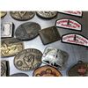 Image 4 : Belt Buckle Collection (19) c/w Vintage "Boots and Coots" Trucker Hat & Patches