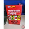 Image 3 : Camping Group :  - Coleman Cooler (Measures : 12-1/2"H x 16"W x 9"D) - Coleman Lantern - F-Style Can