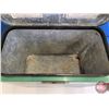 Image 9 : Camping Group :  - Coleman Cooler (Measures : 12-1/2"H x 16"W x 9"D) - Coleman Lantern - F-Style Can