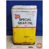 Image 1 : JCB Special Gear Oil Can (25L) (Measures : 19-1/2"H x 12"W x 7-1/2"D)