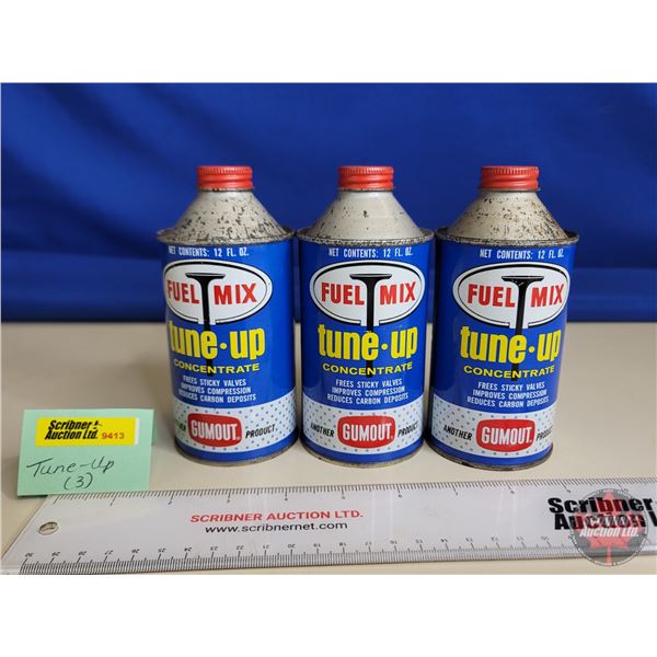 GUMOUT Fuel Mix Tune Up Cans (3) (12oz) (All Full)