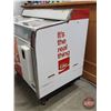 Image 3 : Coca-Cola Sliding Door Top Load Cooler : Cornelius (On Castors) (Note: Runs When Plugged In, Doesn't