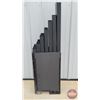 Image 2 : Papco Display Stand : Square Inserts Removable (Measures : 53"H x 10"W x 16"D)