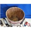 Image 7 : Tool Grouping : - Nail Keg (Measures : 17"H) - Hardcover Contractor Books (4) - Wood Planes (4) - St