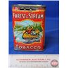 Image 3 : Tobacco Pocket Tin : Forest & Stream (Measures : 4"H x 3"W x 1"D)