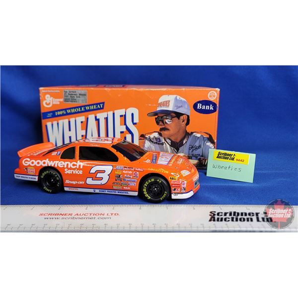 Diecast NASCAR Bank : Dale Earnhardt No.3 Goodwrench Wheaties (Scale 1:24) (Limited Edition)