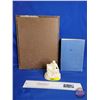 Image 2 : Collectors Trio : Hurlbut's Story Of The Bible/Hardboard Wall Hanging/Resin Statue (Wall Hanging Mea