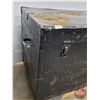 Image 2 : Trunk : Metal Clad  (Measures : 22"H x 38"W x 21"D)