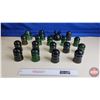 Image 1 : Insulators (18) : Green & Black